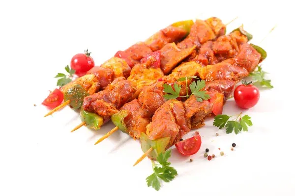 Pork Brochette on skewers 